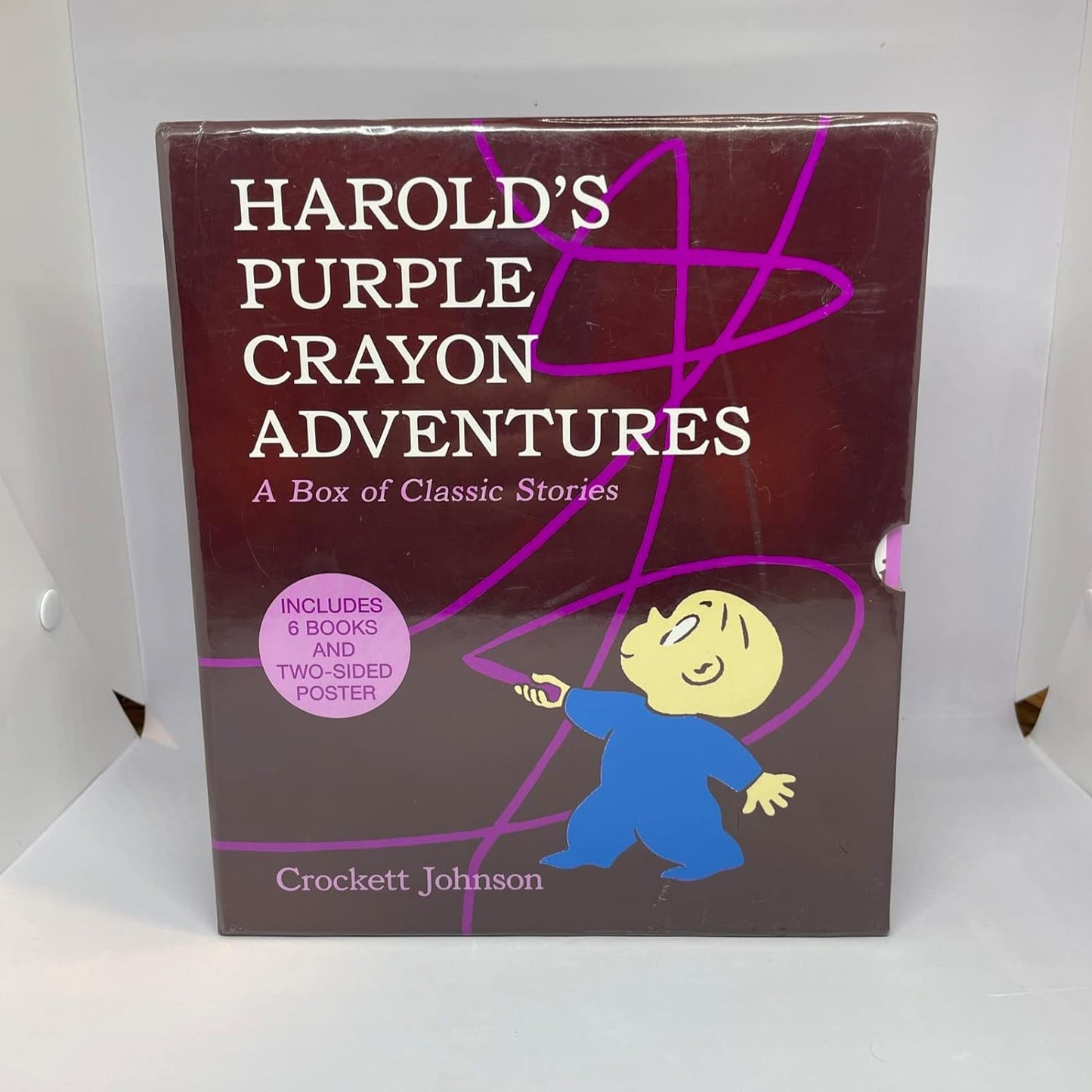 Harold's Purple Crayon Adventures: 6 Picture Book Box Set Hardcover