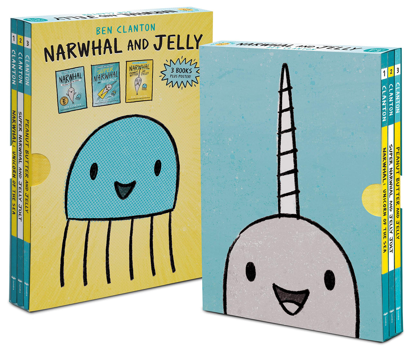 Narwahal and Jelly Books 1-3