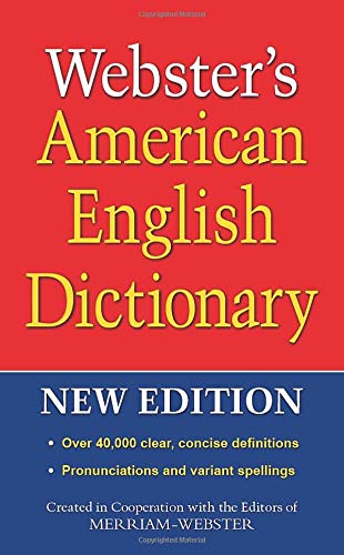 Webster's American English Dictionary, Newest Edition