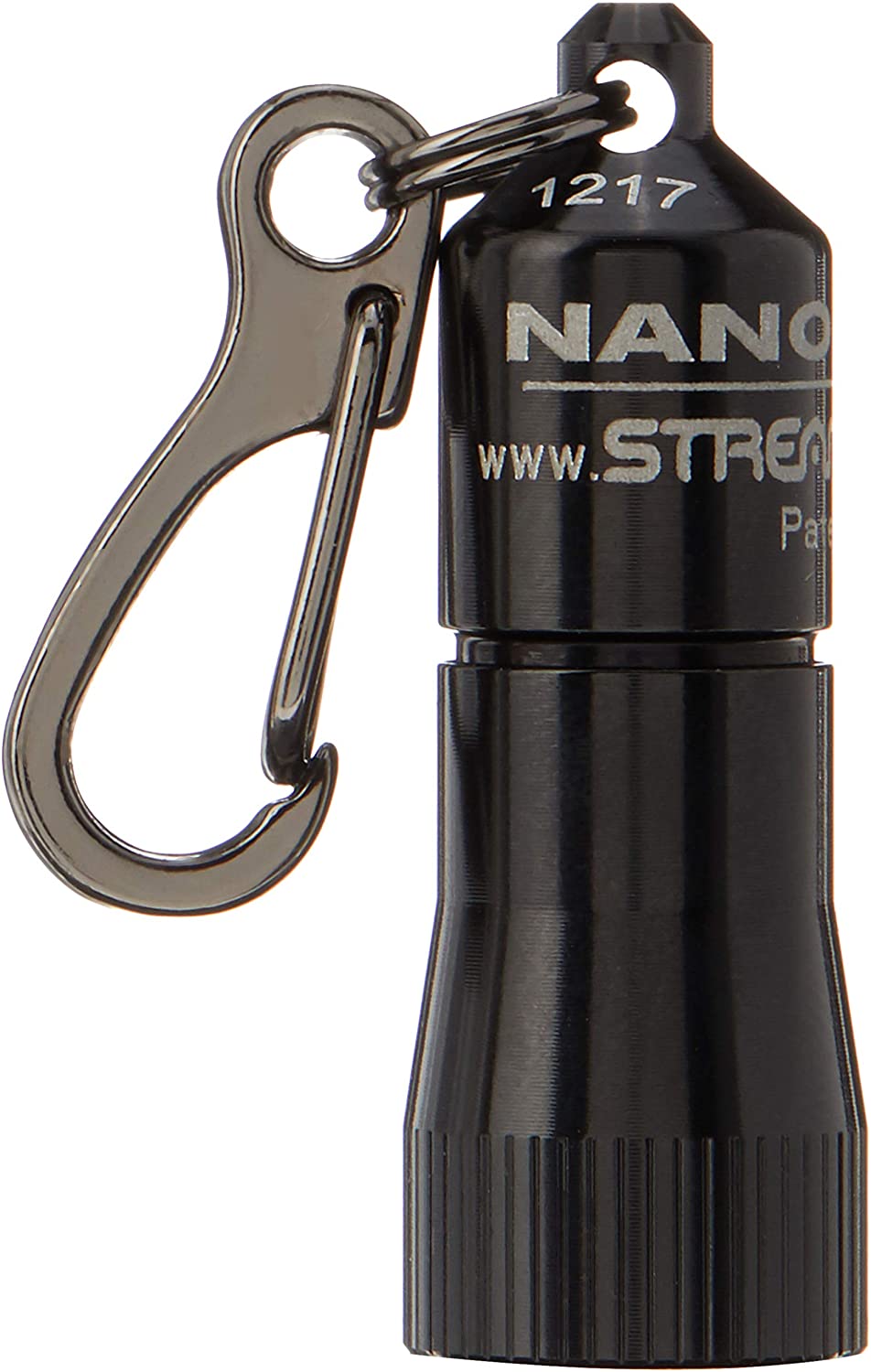 Streamlight 73001 Nano Light Miniature Keychain LED Flashlight, Black - 10 Lumens